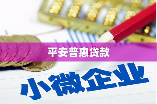 雄关平安普惠贷款