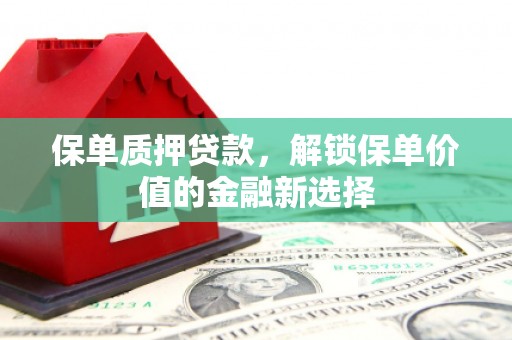 雄关保单质押贷款，解锁保单价值的金融新选择