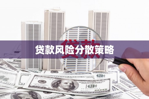 雄关贷款风险分散策略